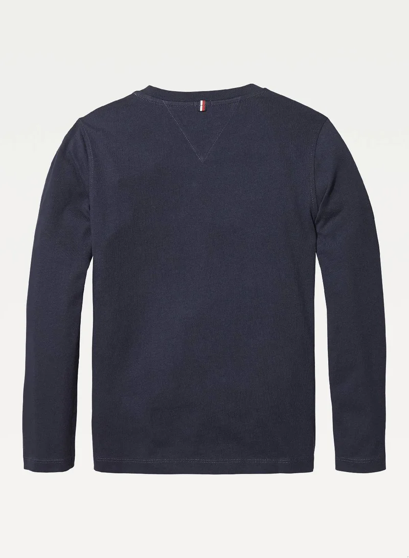 TOMMY HILFIGER Long-Sleeve Cotton T-Shirt