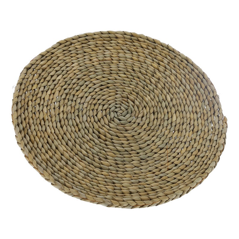 Zen Cushion: 100% Natural Cattail Handcrafted - Breathable Versatile Design Yoga Mat for Zen Meditation Yoga Sessions Tea Ceremony Spaces Home Decor - Image 5