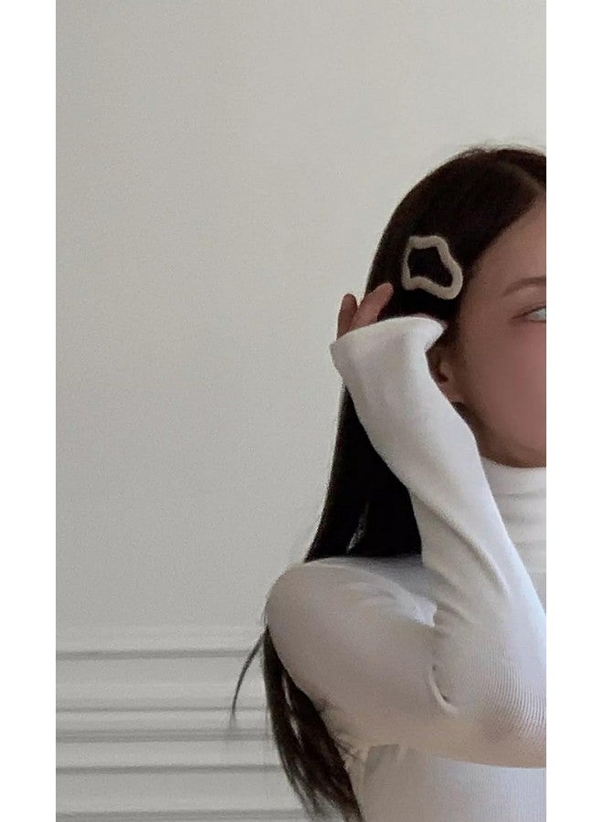 SUN Ring SUNRING 10PCS,Metal, Plastic geometric shape minimalistic lock Hair Clips for Women and Girls - Image 4