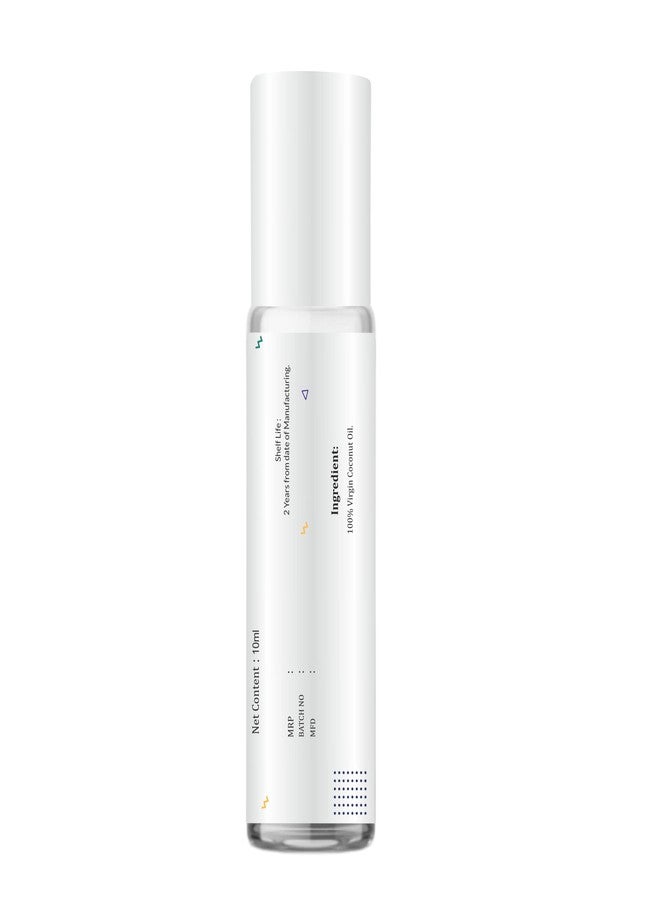BBEST Eyebrow Growth Roll-On Serum - Brow Hair Growth & Volume Booster - 10ml with Castor Oil, Coconut Oil, Vitamin E for Dense Eyebrows - Image 2
