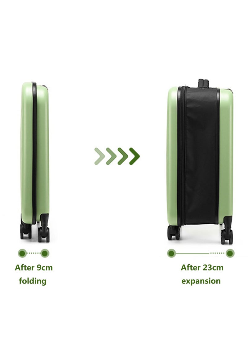 Arabest حقيبة أمتعة خفيفة الوزن - حقيبة أمتعة دوارة مقاس 20 بوصة للسفر | أمتعة ABS متوسطة الحجم مع عجلات دوارة 4 - Image 2