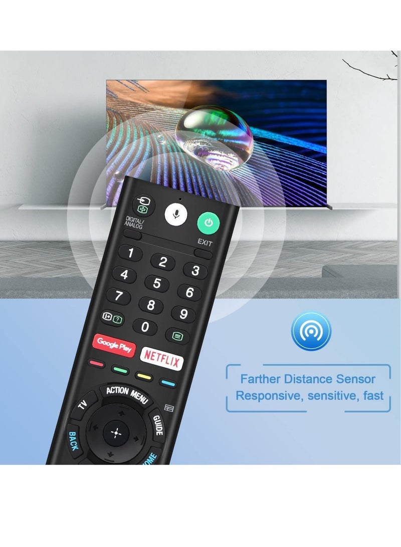 ELTRAZONE Universal Voice Remote Control for Sony Smart TV Bluetooth Controller All Sony Bravia LED OLED LCD 4K UHD HDTV HDR Android TV, with Google Play - Image 4