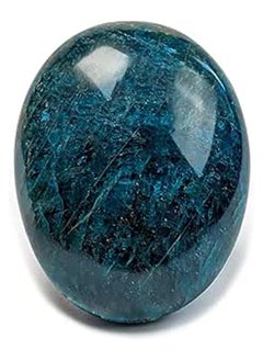 Generic Natural Stone Relaxation and Anti Stress - 100% Natural and Handcrafted (Blue Apatite, 2.1-2.8 oz)  - Image 1