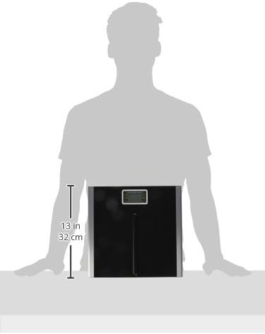EatSmart Eat Smart Precision Premium Digital Bathroom Scale with 35 inch Readout Display and StepOn Technology Bath Scale for Body Weight 400 lb Capacity Black - Image 4