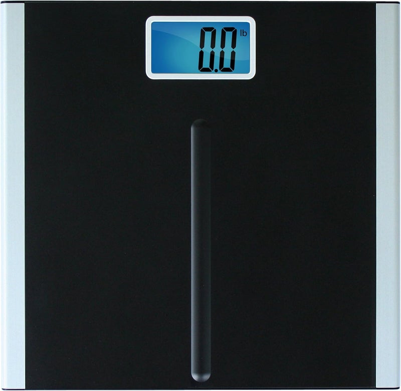 EatSmart Eat Smart Precision Premium Digital Bathroom Scale with 35 inch Readout Display and StepOn Technology Bath Scale for Body Weight 400 lb Capacity Black - Image 1