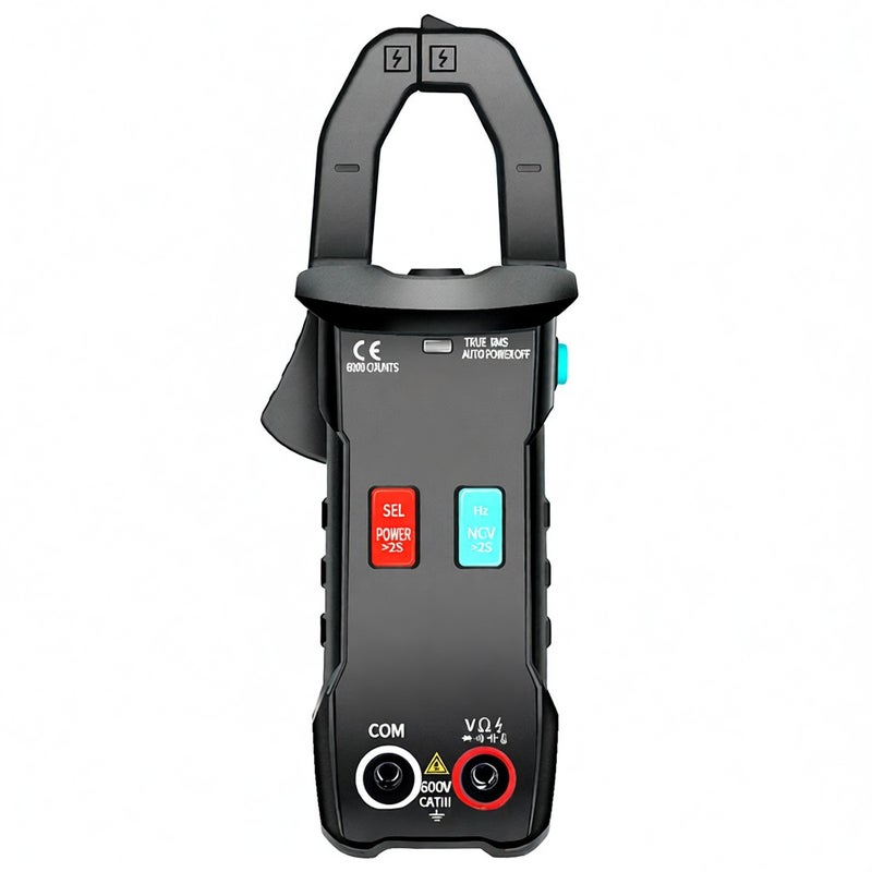 BSIDE ZT-5BQ 6000 Counts High Precision NCV Test Digital Smart Clamp Meter with BT Function True RMS Clamp Type Multimeter Measuring DC/AC Voltage AC Current Resistance Capacitance Frequency Inrush Current Diode and Continuity Peak Hold Flashlight -3 - Image 1