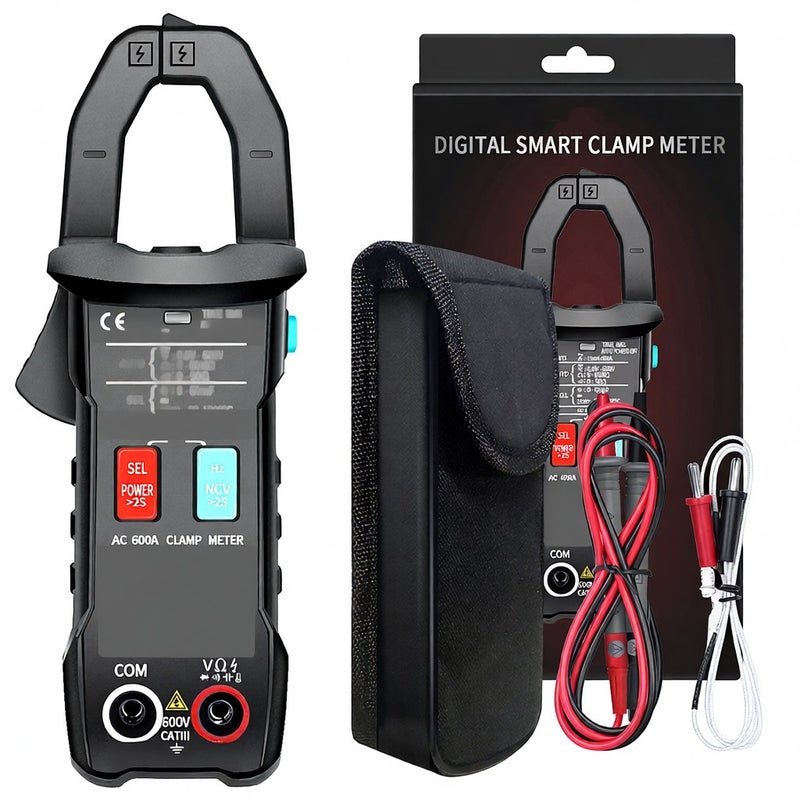 BSIDE ZT-5BQ 6000 Counts High Precision NCV Test Digital Smart Clamp Meter with BT Function True RMS Clamp Type Multimeter Measuring DC/AC Voltage AC Current Resistance Capacitance Frequency Inrush Current Diode and Continuity Peak Hold Flashlight -3 - Image 2