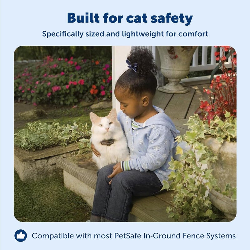 PetSafe In-Ground Cat Fence Receiver Collar - Waterproof with Tone and Static Correction for Cats Over 6 lb - Image 3