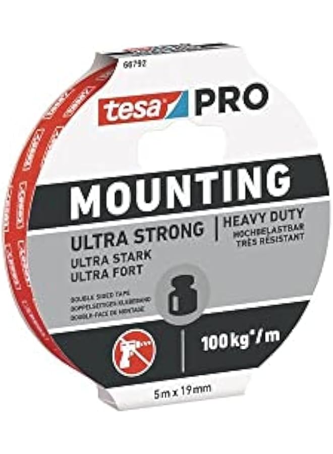 Tesa tesa PRO Mounting Ultra Strong, Strong and double-sided tape 