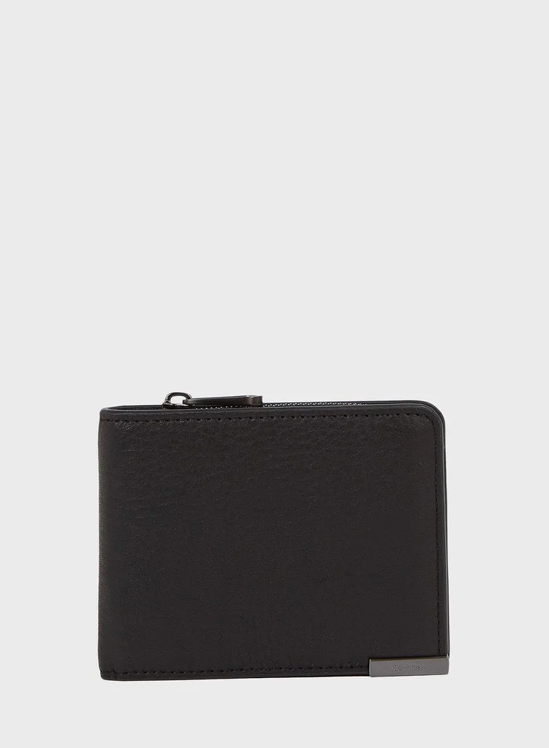 CALVIN KLEIN Modern Bifold Half Zip Wallet