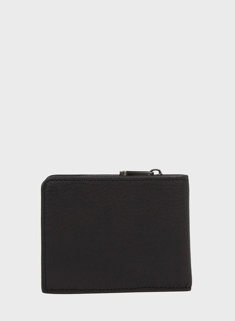 CALVIN KLEIN Modern Bifold Half Zip Wallet