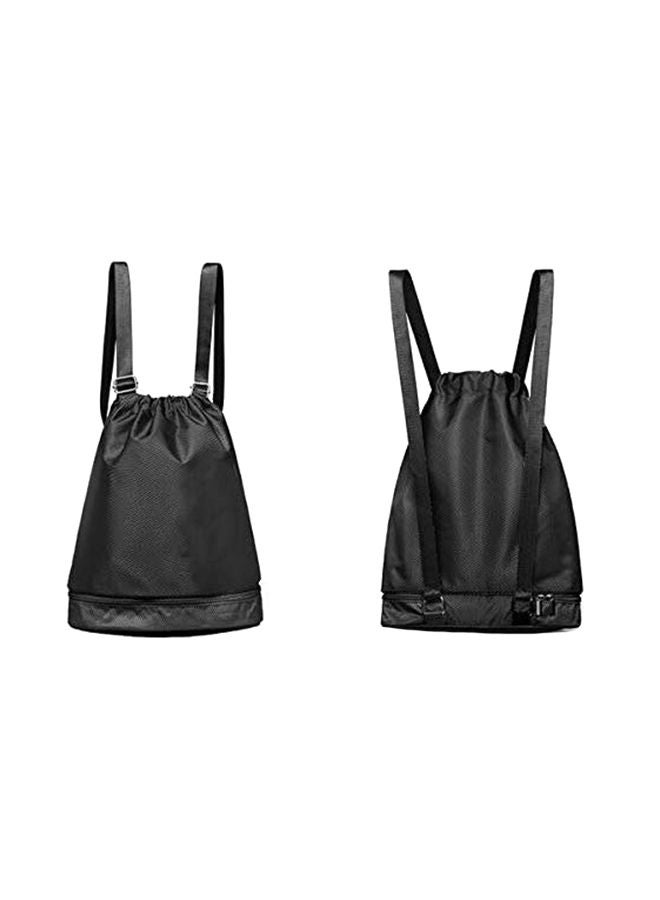 NIBEMINENT Drawstring Bag Dry Wet Separation Backpack - Image 2