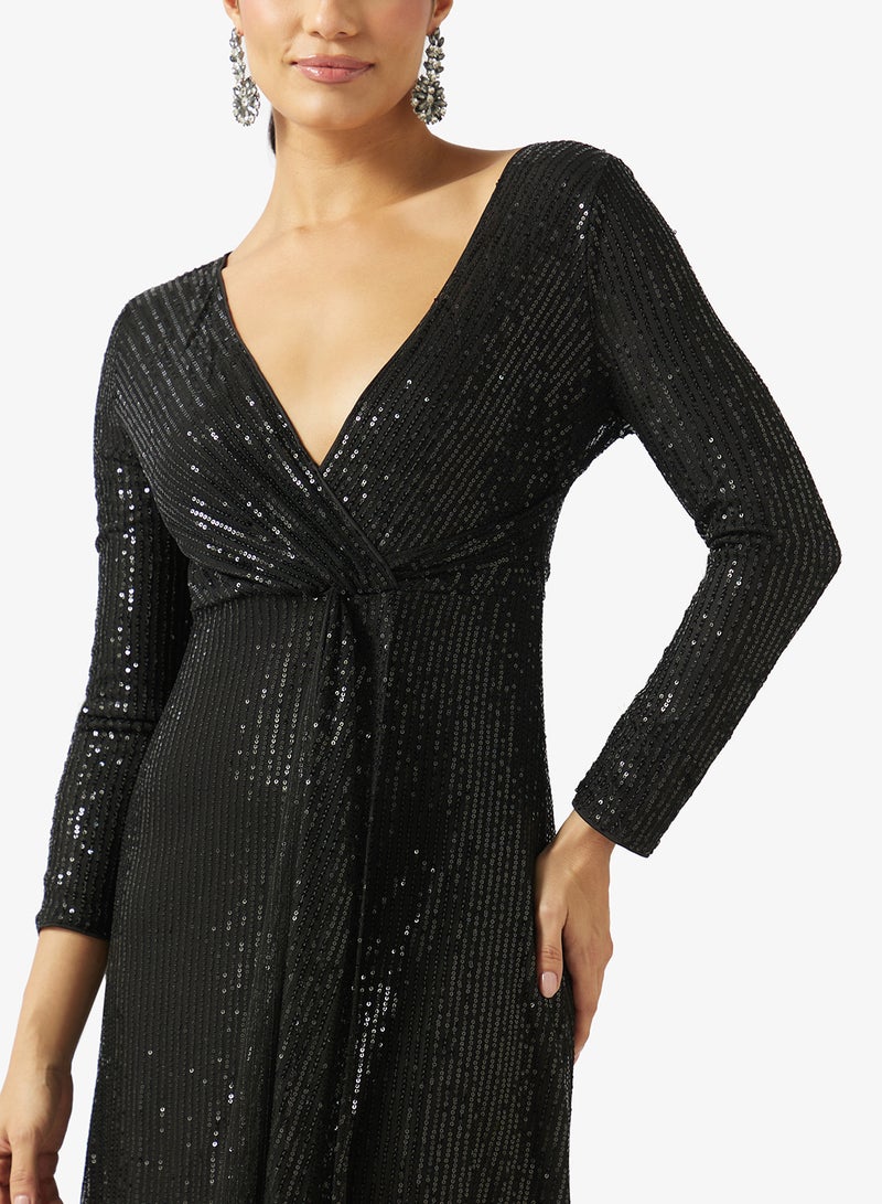 Ella Limited Edition Shimmer A-line Dress - Image 3