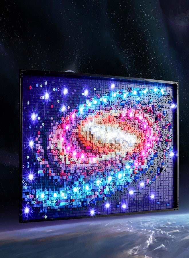 Vaodest مصباح LED من Vaodest لمجموعة Lego 31212 The Milky Way Galaxy، متوافق مع مكعبات بناء Lego 31212 (مصباح LED فقط) - Image 1