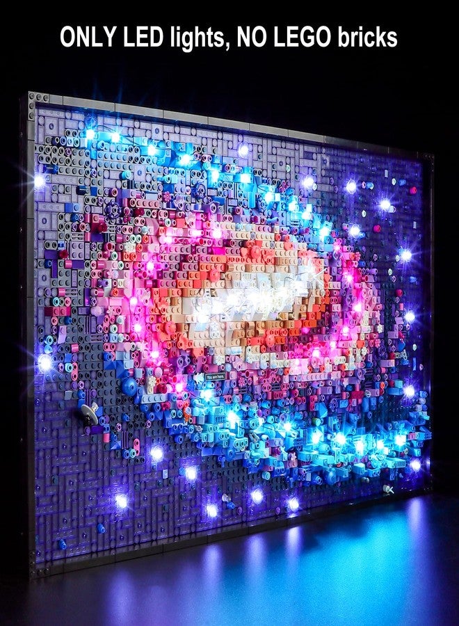Vaodest مصباح LED من Vaodest لمجموعة Lego 31212 The Milky Way Galaxy، متوافق مع مكعبات بناء Lego 31212 (مصباح LED فقط) - Image 2