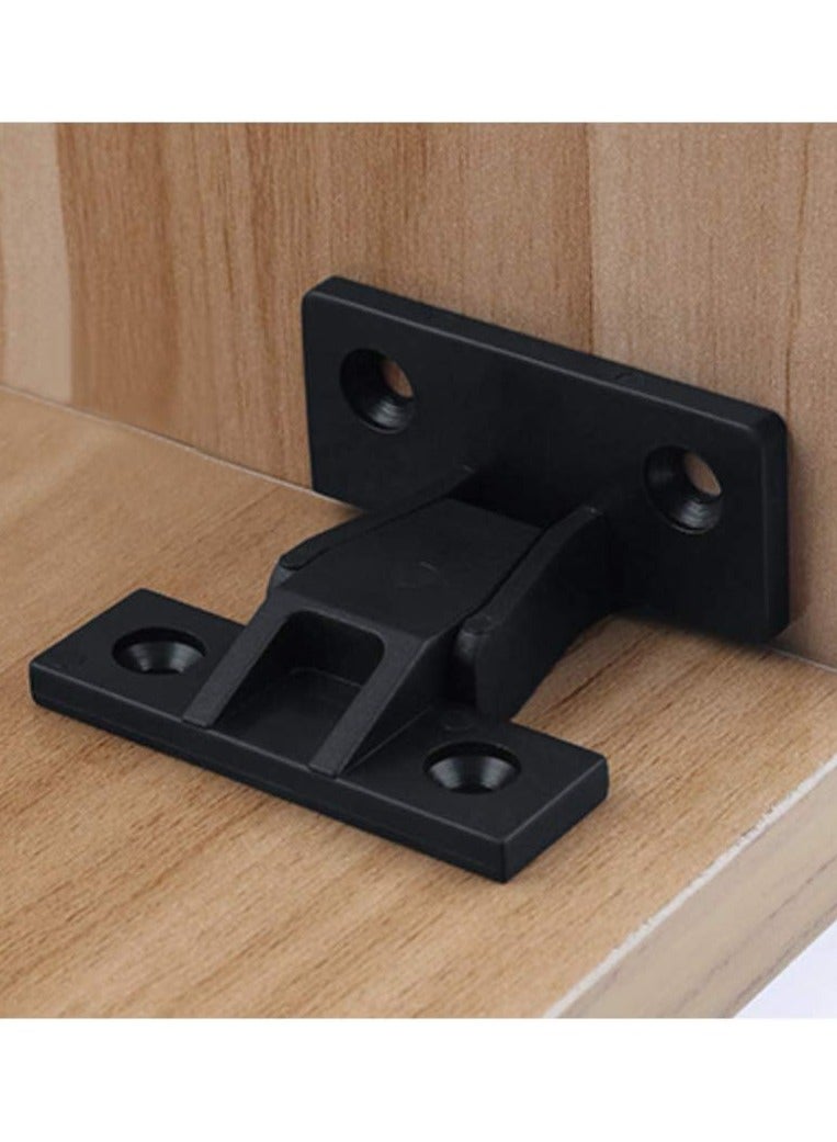 20 Pairs Push In Plinth Panel Furniture Connectors Bracket Fixings With 80 Screws For Furniture Installation Move The Panel  - Image 5