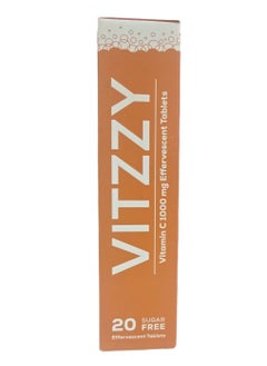 VITZZY Vitamin C 1000mg 20 Tablets