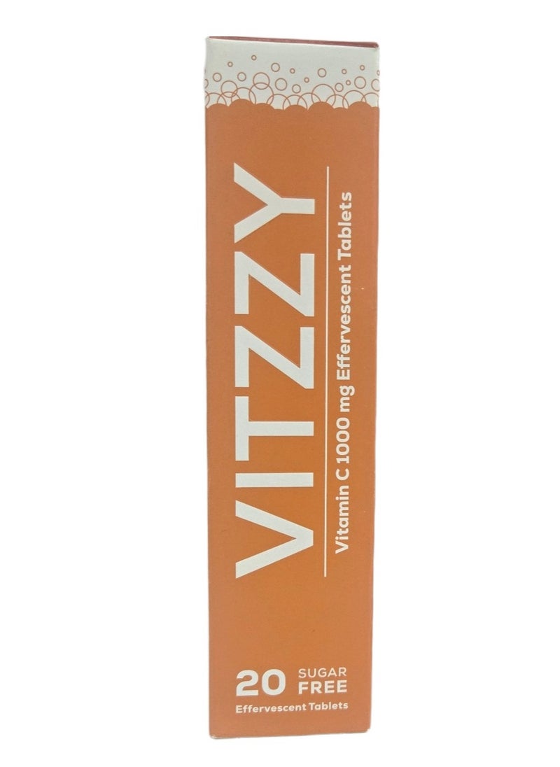 VITZZY - VITZZY Vitamin C 1000mg 20 Tablets - Image 1