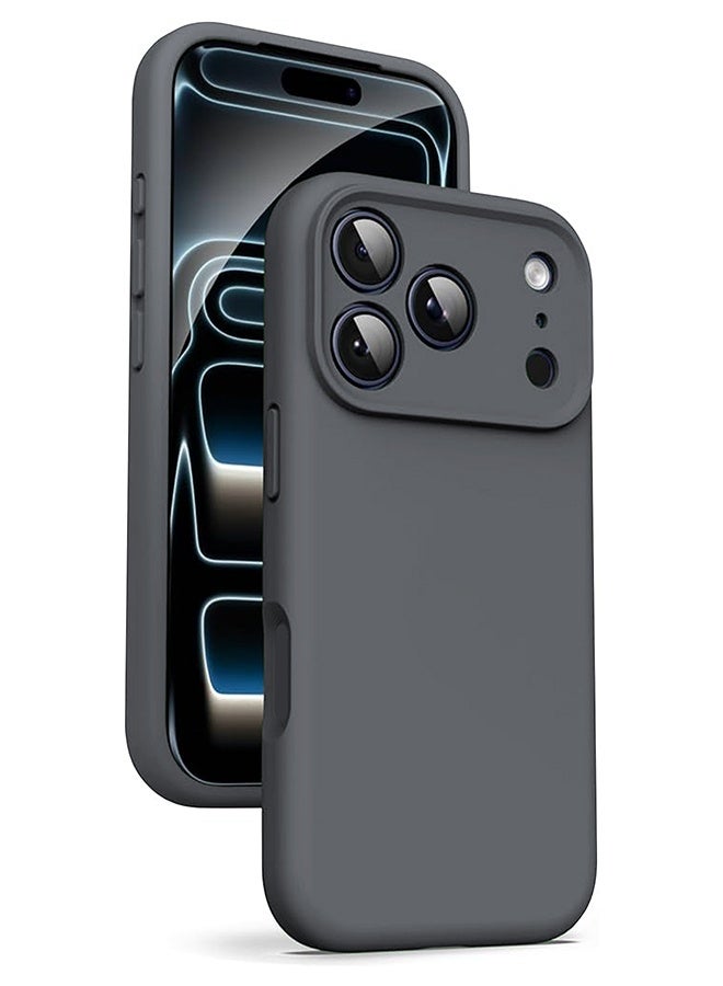 Mida Premium Liquid Silicone Case for iPhone 17 Pro Max with Full Camera Protection and Microfiber Lining – Soft Touch and Fingerprint Resistant - Image 1