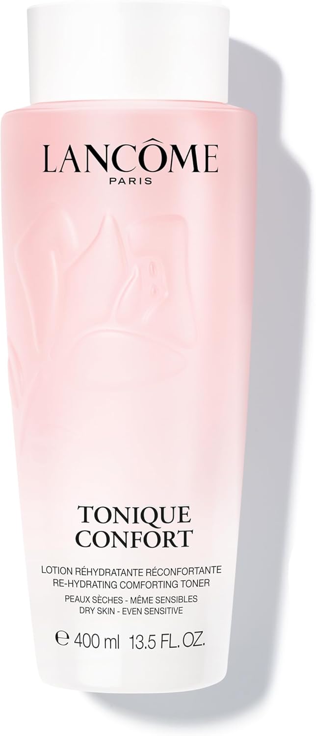 Lancme Tonique Confort ReHydrating Toner Soothing Hydrating Facial Toner for Stressed Skin with Rose Water Hyaluronic Acid Squalane 400ml