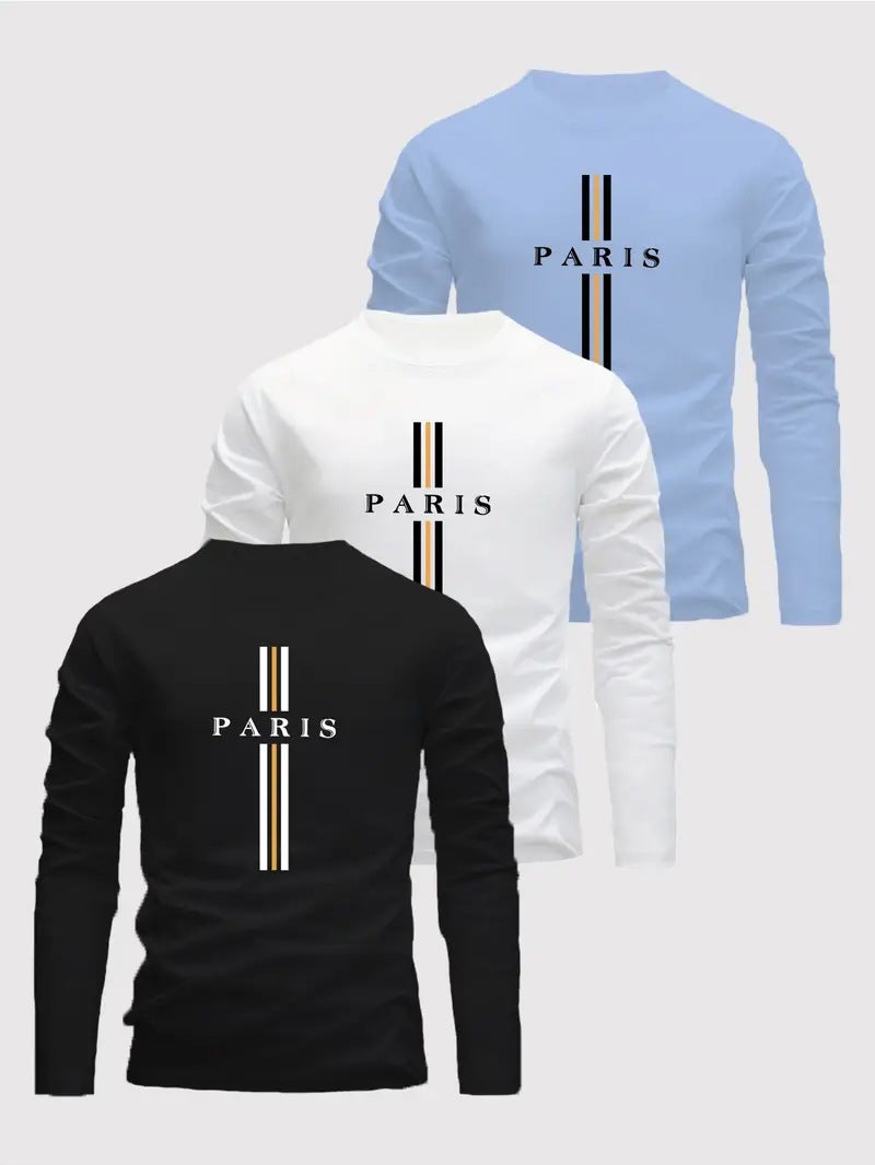 2024 Men'S T-Shirt Fashion Sports Camouflage Long-Sleeved Personalized Printed Men'S T-Shirt - Image 1