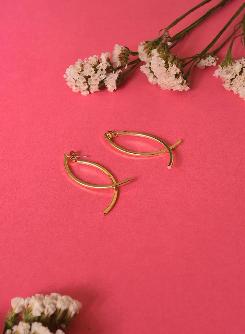 سوهي قرط صناعي عصري مرصع بالجواهر