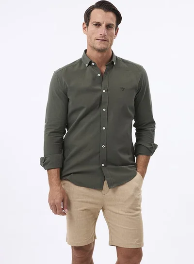 FELIX HARDY Linen Blended Shirt for Men