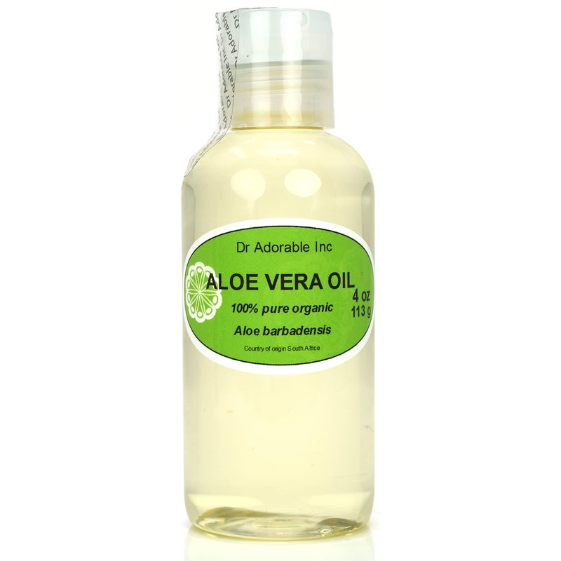 Dr. Adorable Dr Adorable - 4 oz - Aloe Vera Oil - 100% Pure Natural Organic - Image 1
