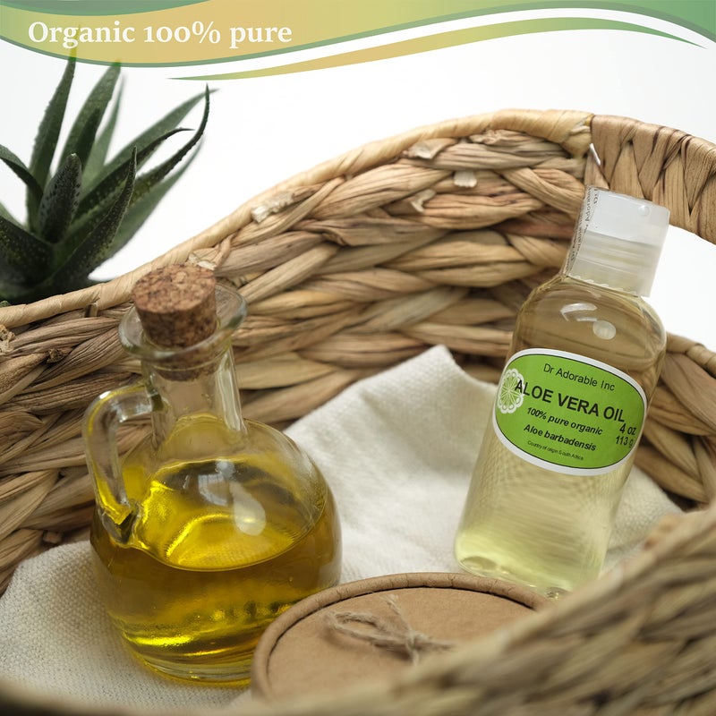 Dr. Adorable Dr Adorable - 4 oz - Aloe Vera Oil - 100% Pure Natural Organic - Image 2