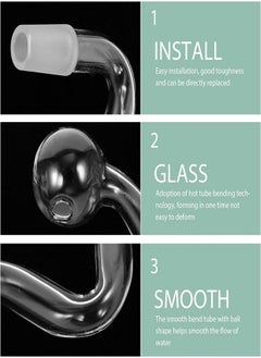 Generic 10 Pack Clear Glass Water Inflow Outflow Filter Tube For Fountain 10mm  - Image 4