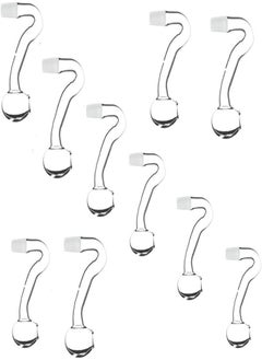 Generic 10 Pack Clear Glass Water Inflow Outflow Filter Tube For Fountain 10mm  - Image 1