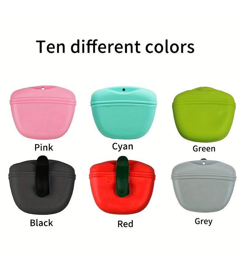 Cyan Outdoor Pet Training Bag Portable Treat Dog Food Waist Pack - Image 2