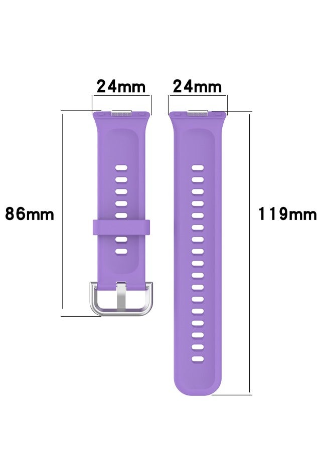 مناسبة لـ Huawei Watch Fit 3/Huawei Watch Fit 4/Pro Sports Silicone Strap - Image 3