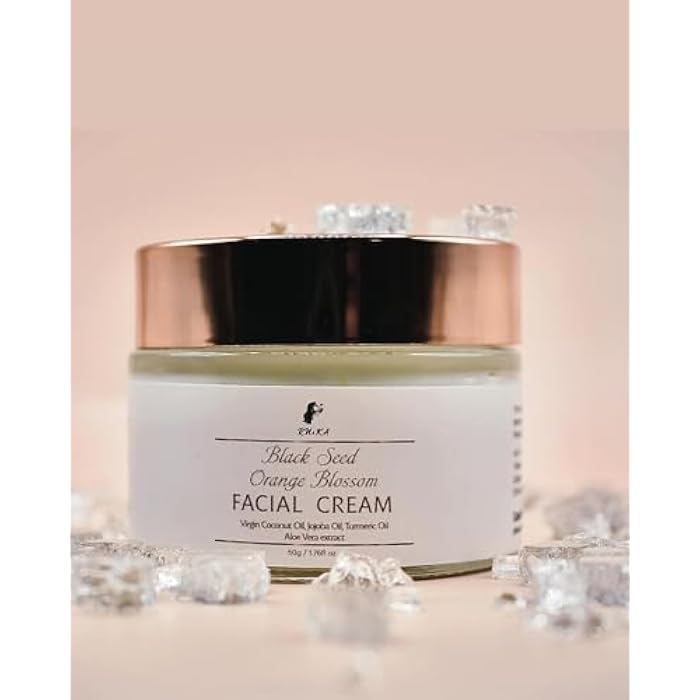 Ruika Black Seed Orange Blossom Facial Cream, 1.76 Fl Oz (Pack of 1) - Image 1