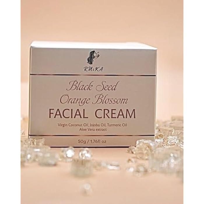 Ruika Black Seed Orange Blossom Facial Cream, 1.76 Fl Oz (Pack of 1) - Image 2