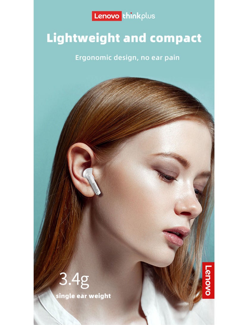 Lenevo Lenovo XT93 Earphone Bluetooth 5.2 Long Standby 250mAh Battery Headphone HiFi Bass Stereo Sports Earbuds Dual HD Microphone Headset - Image 2