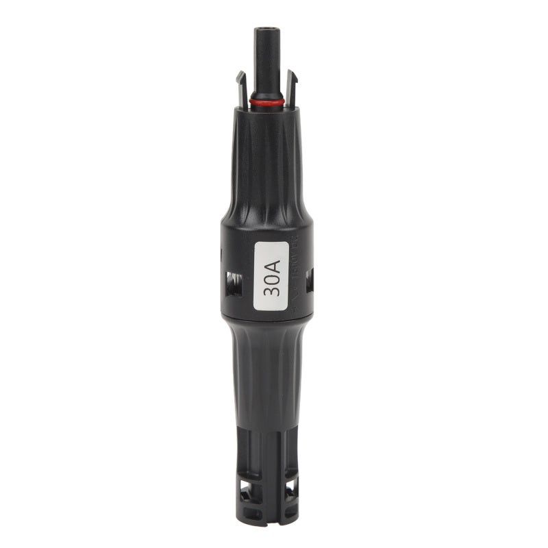 Solar Panel Connector 30A 1500V IP67 Waterproof Self-Locking - UV & Aging Resistant Copper Conductor Solar Connector for Solar Power Generation Systems, Solar Panel Arrays - Image 1