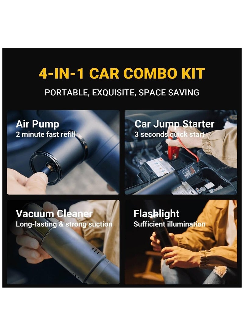 Generic CRONY K2 4in1 Portable Car Combo Kit Car Charger  - Image 5