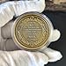 CYOUNG Footprints in The Sand Christian Challenge Coin Inspirational Scripture Medallion with DualSided Design - Image 4
