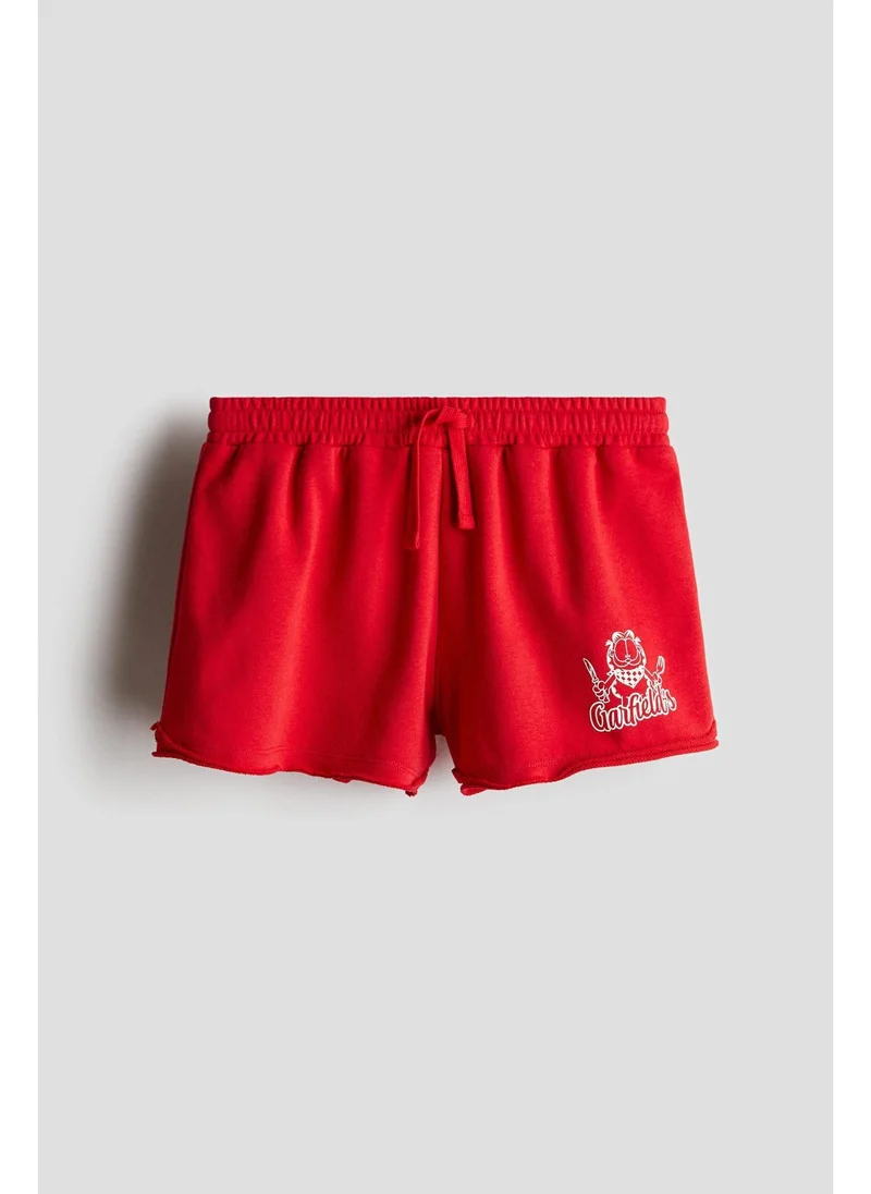 اتش اند ام Print-motif shorts