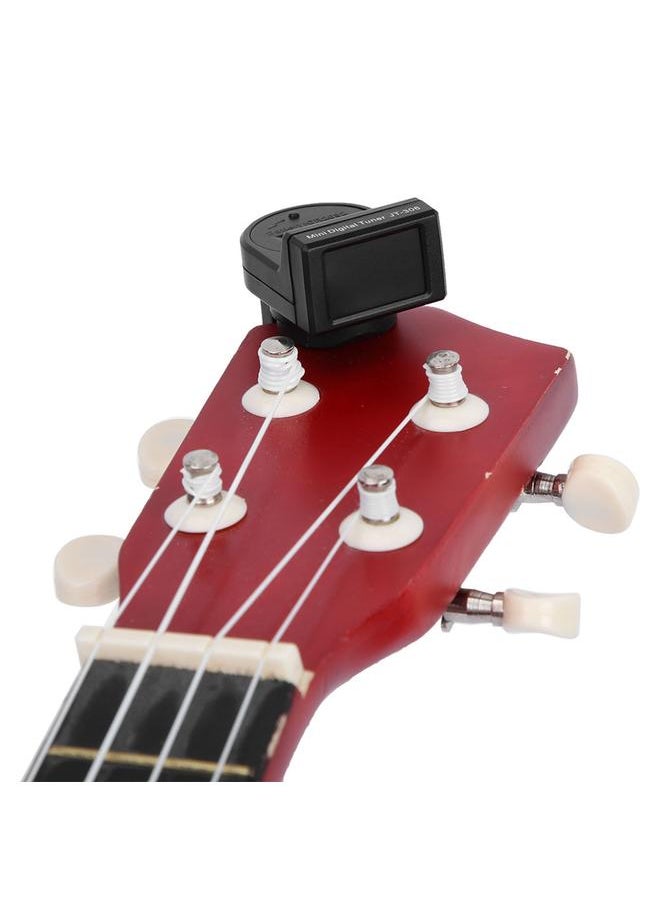 Thoraya - JT-306 Durable Electric Multifunctional Tuner Guitar Ukulele Bass Violin Accessory - Image 1