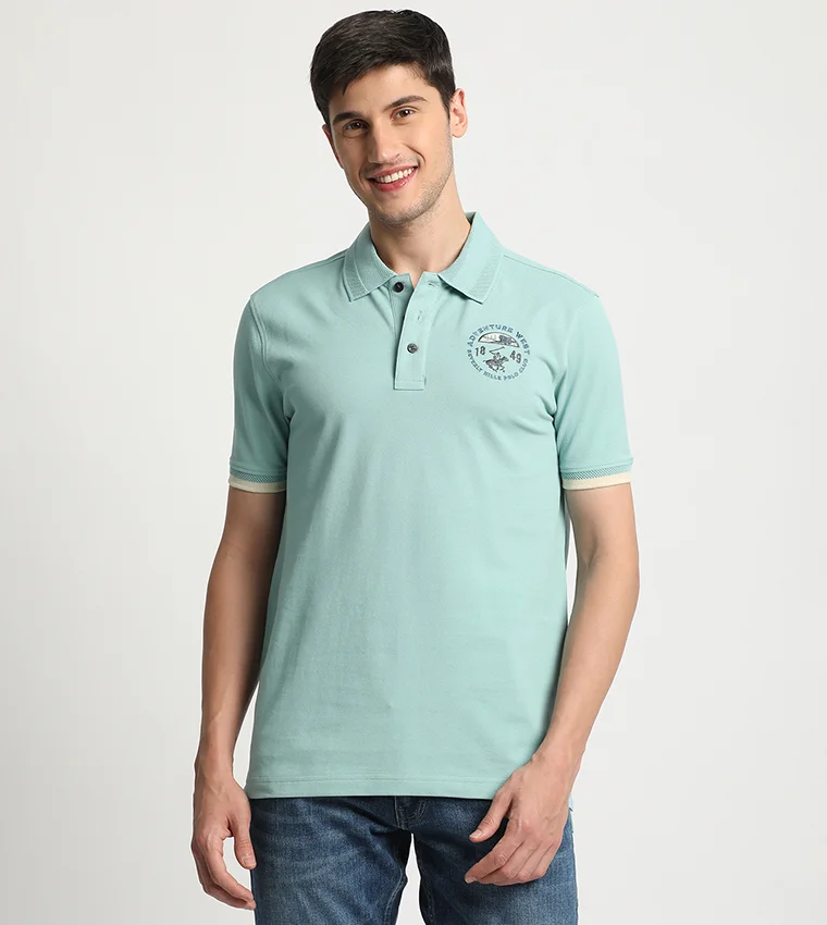 بيفرلي هيلز بولو كلوب تيشيرت بولو بأكمام قصيرة من آرتشواي