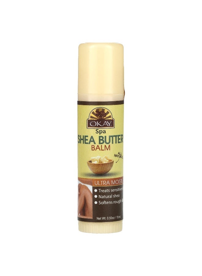 Okay Pure Naturals Okay Pure Naturals, Spa, Shea Butter Balm, 0.5 oz (15 ml)  - Image 1