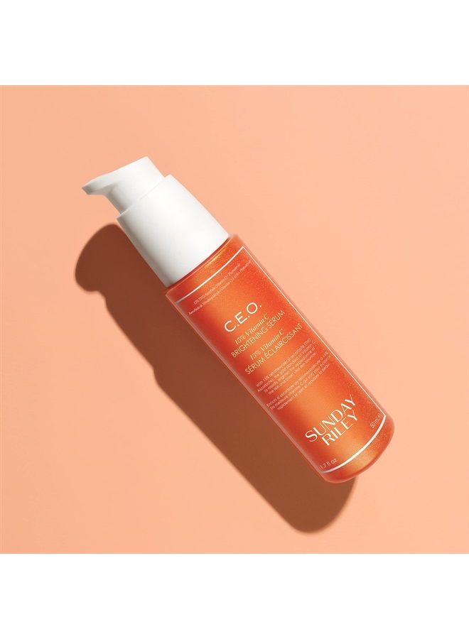 Sunday Riley سيروم تفتيح فيتامين C بنسبة 15%، 1.7 أونصة سائلة. - Image 5