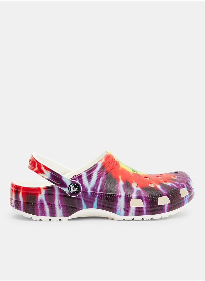 crocs - Classic Tie Dye Graphic Clogs - Image 1