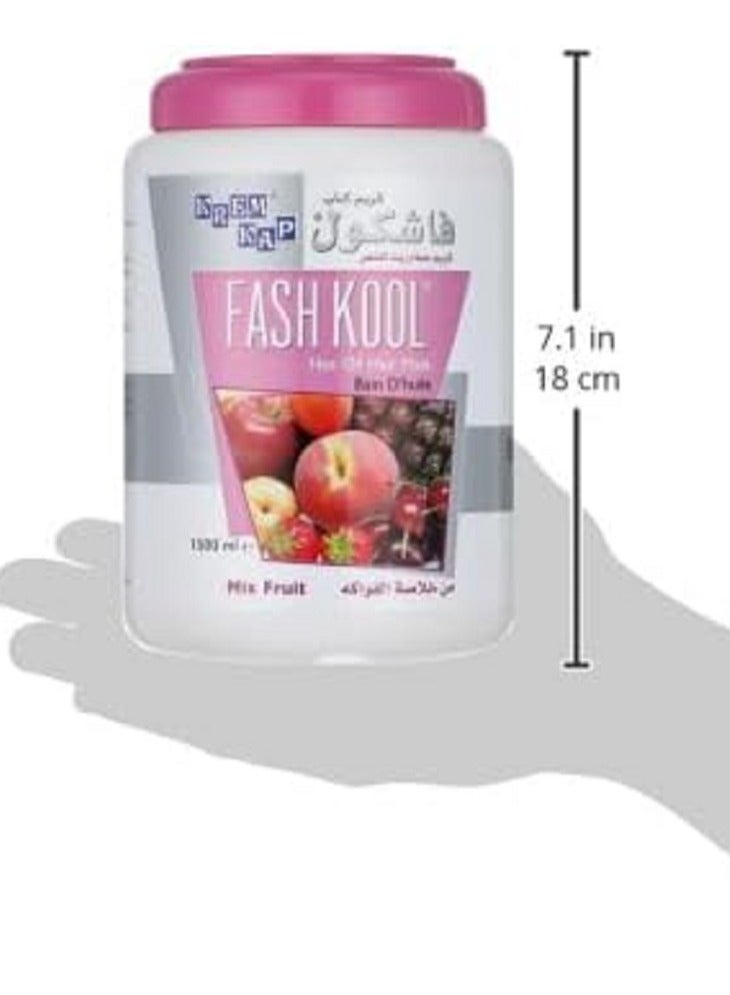Fash Kool Fashkool mixed fruits extract hot oil hair mask 1500 ml , 3032229 - Image 3