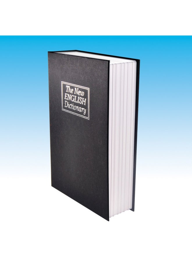 Generic - Creative Dictionary Book Safe Plastic Piggy Bank Key Safe English Dictionary Password Box Piggy Bank-Color:[large Code Model] Black-682b Book Money Bank - Image 1