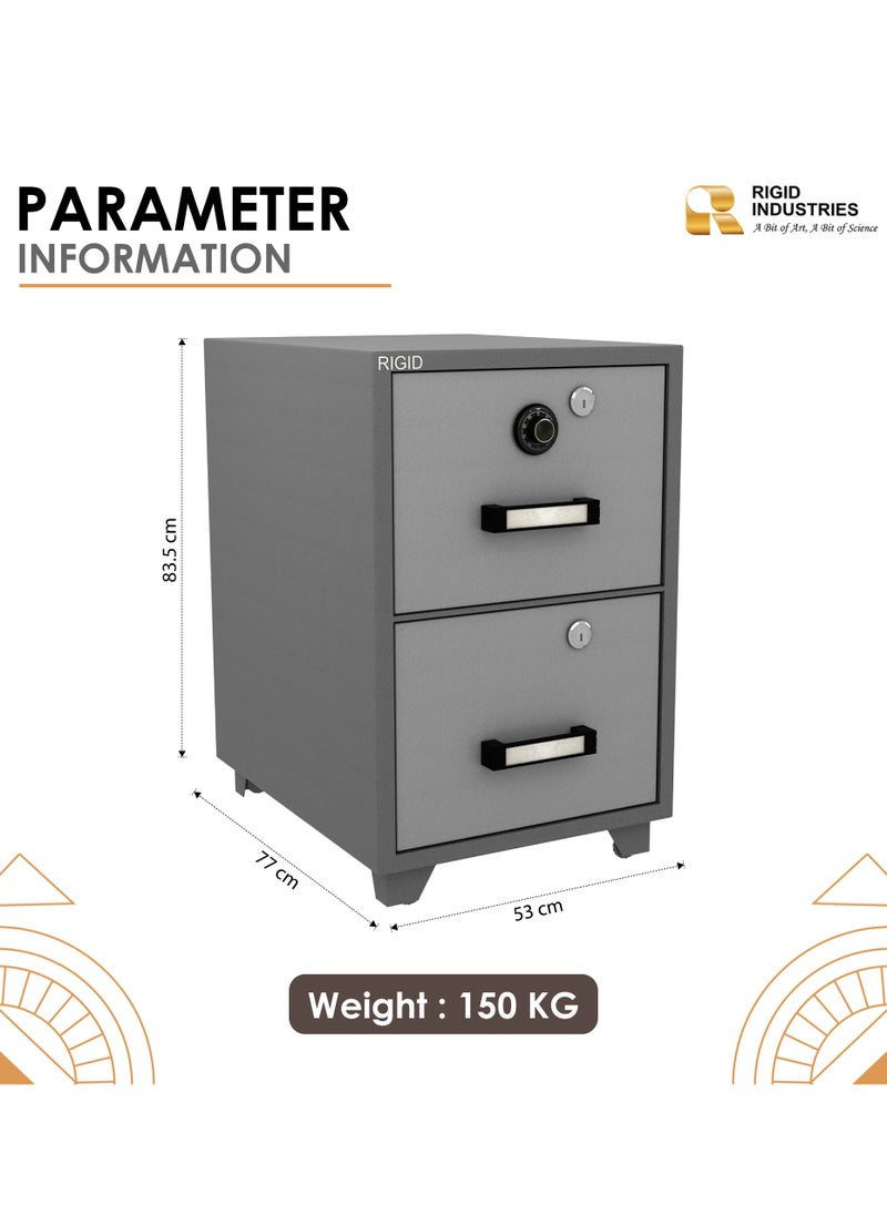 Fire Resistant Steel Safe with Two Drawers & Combination Lock - pzsku/Z7EB5A1A3EF64C07B594AZ/45/_/1718266691/fc6bde23-eb24-464d-8340-3c059f96074e