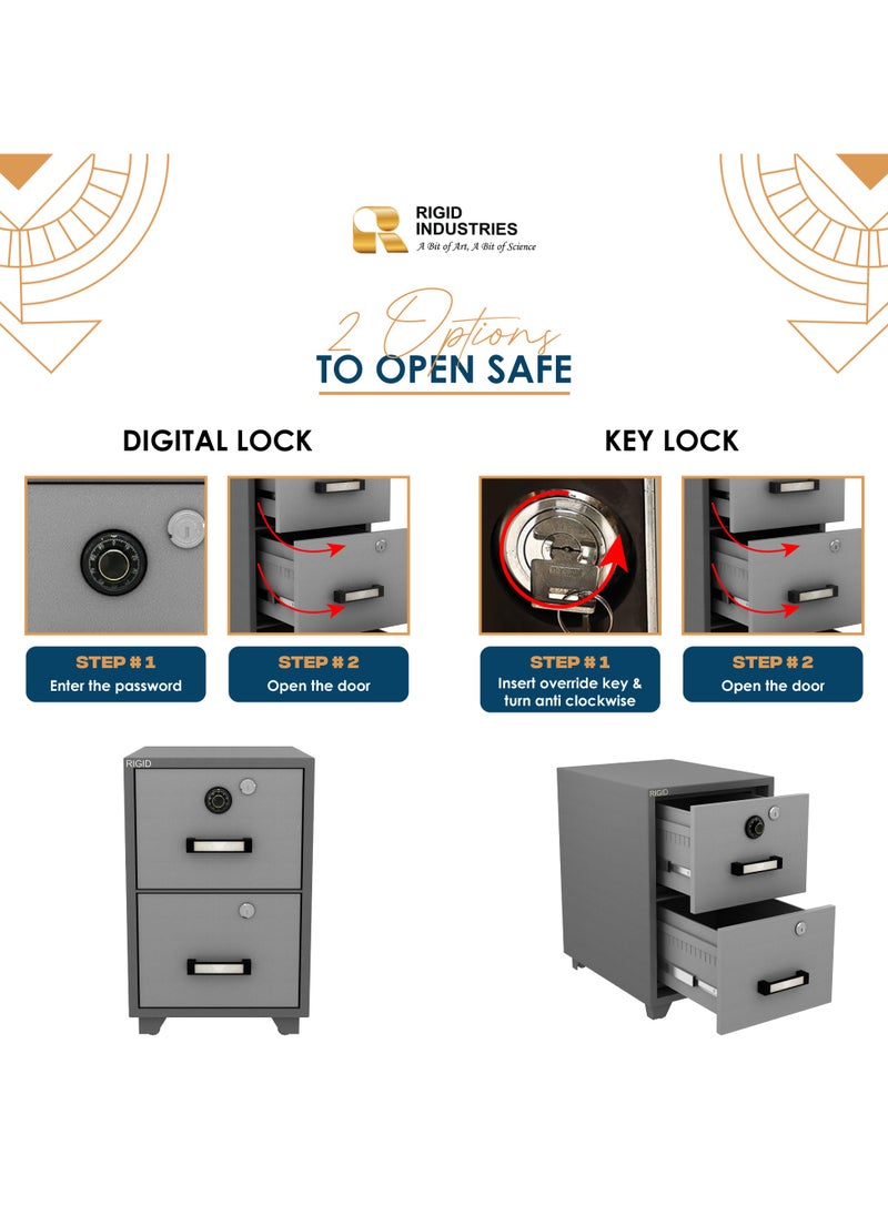 Fire Resistant Steel Safe with Two Drawers & Combination Lock - pzsku/Z7EB5A1A3EF64C07B594AZ/45/_/1718266693/97740b18-b890-4161-a252-4dfa3e6d5680