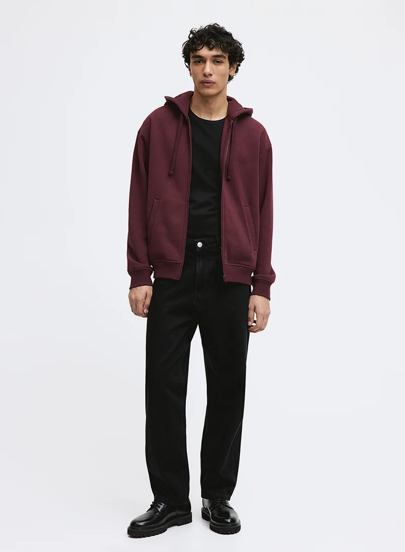 اتش اند ام Relaxed Fit Zip-Through Hoodie